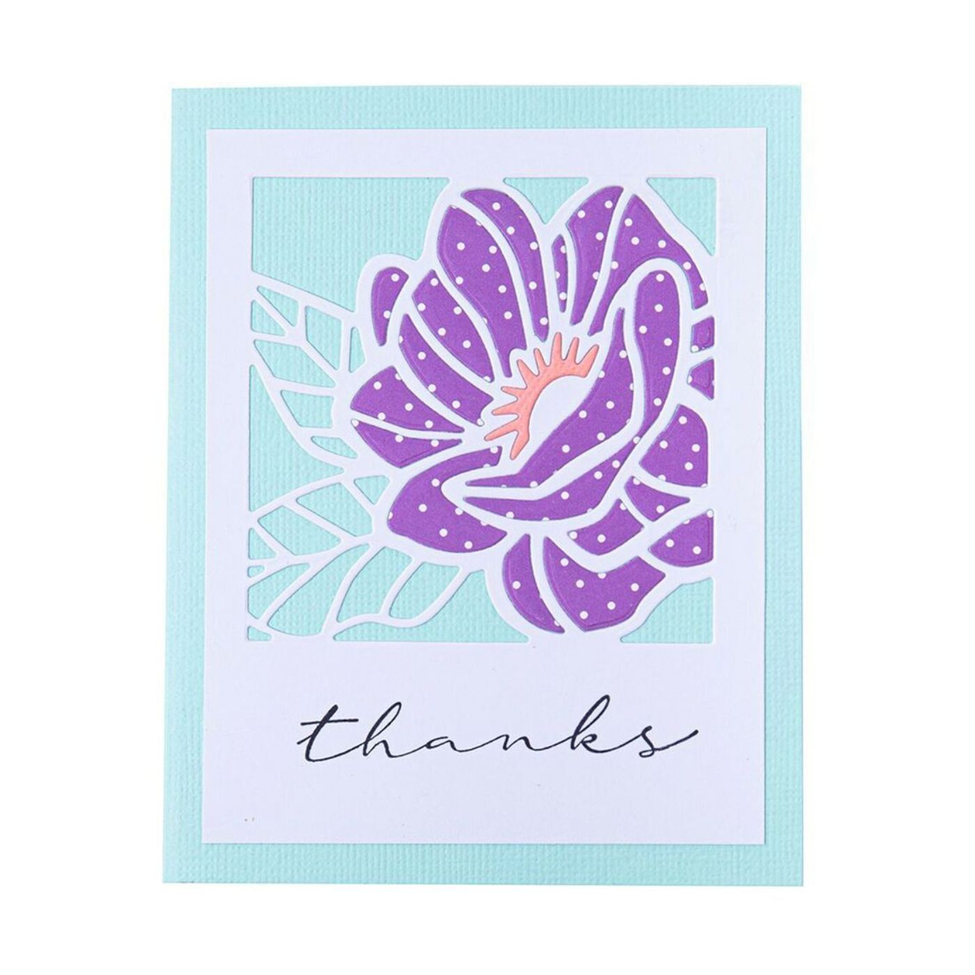 Troqueles Thinlits Portada Tarjeta Floral