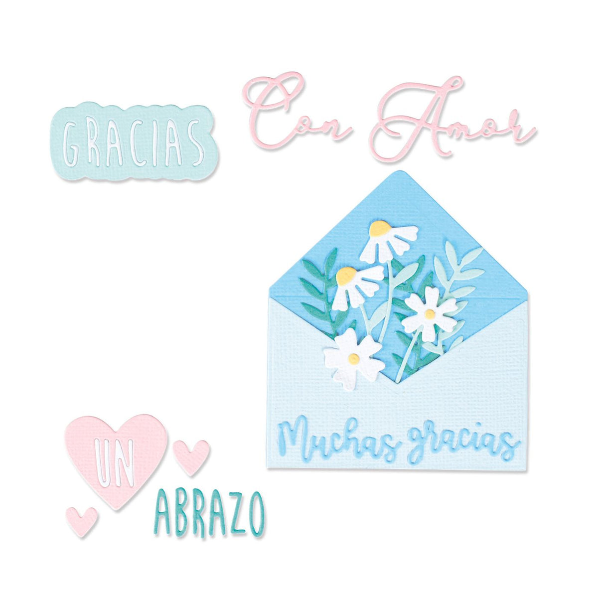 Troqueles Thinlits Con Amor
