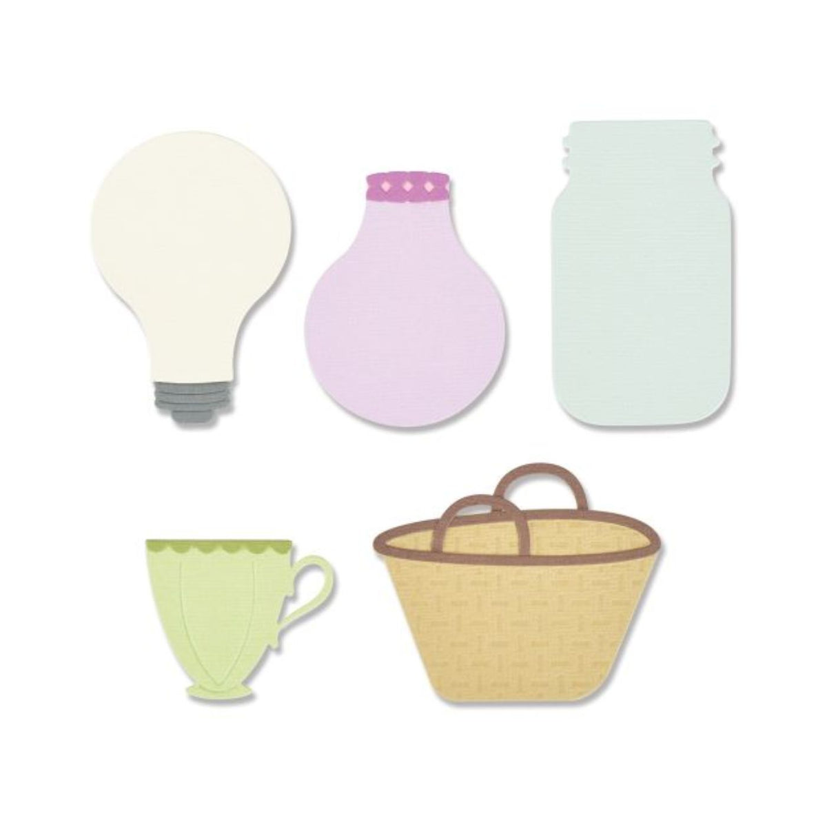 Troqueles Thinlits Vasos florales