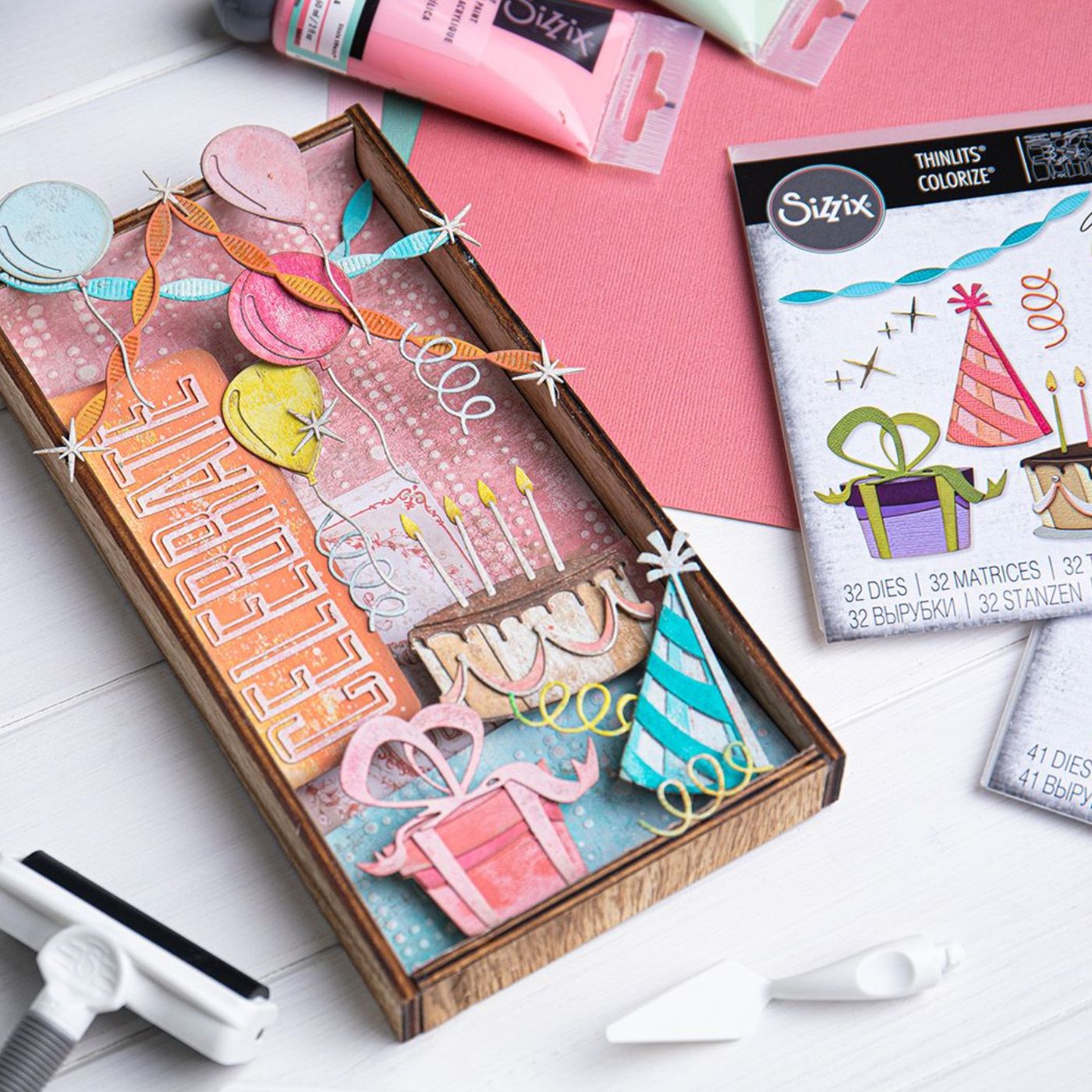 Troqueles Thinlits Alphanumeric Emporium de Tim Holtz