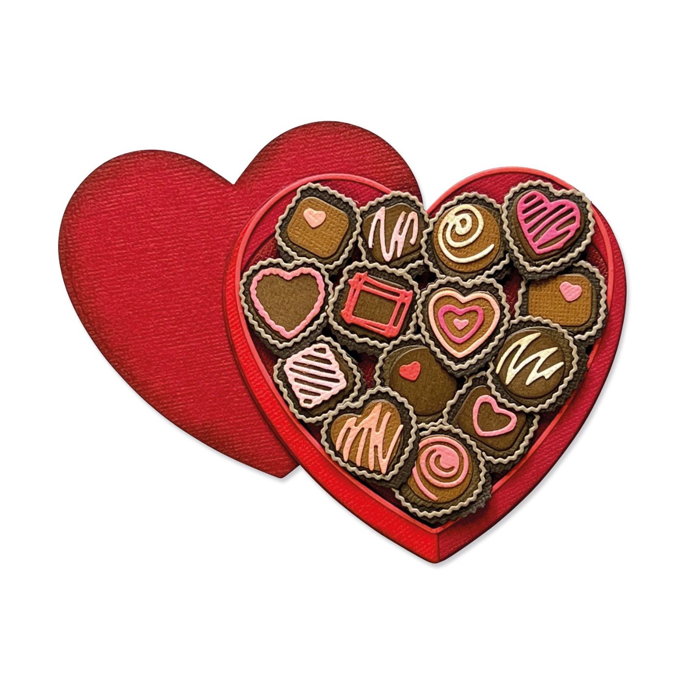 Troqueles Thinlits Colorize True Love de Tim Holtz