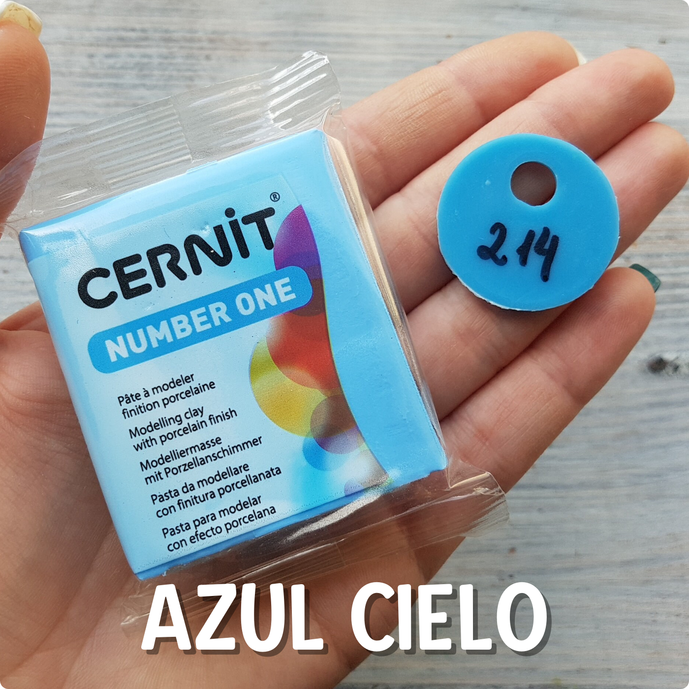 Arcilla Polimérica Number One 56g