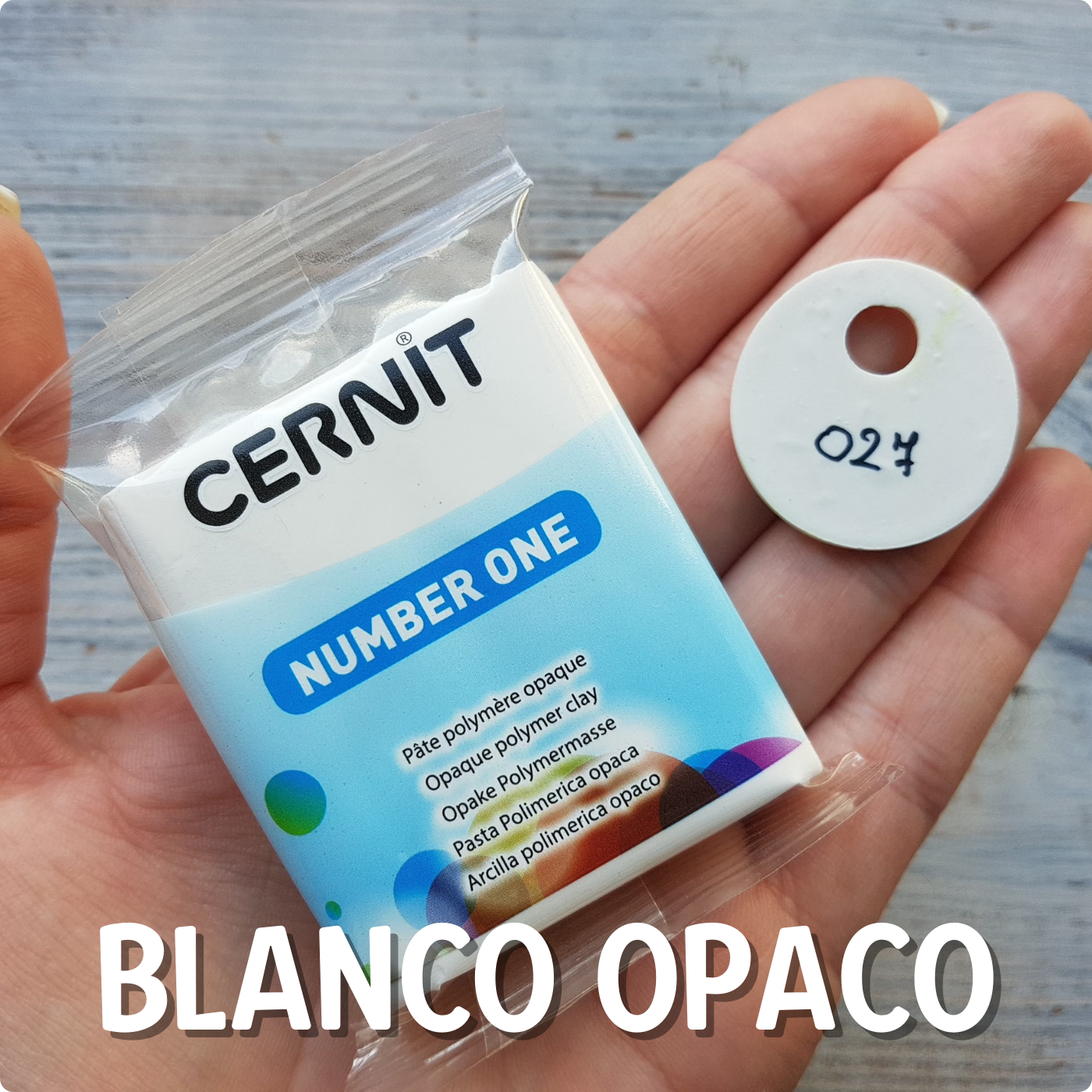 Arcilla Polimérica Number One 56g