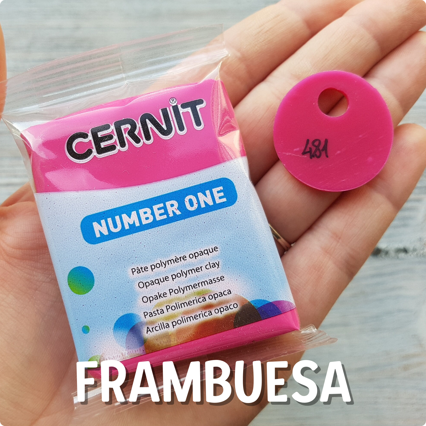 Arcilla Polimérica Number One 56g