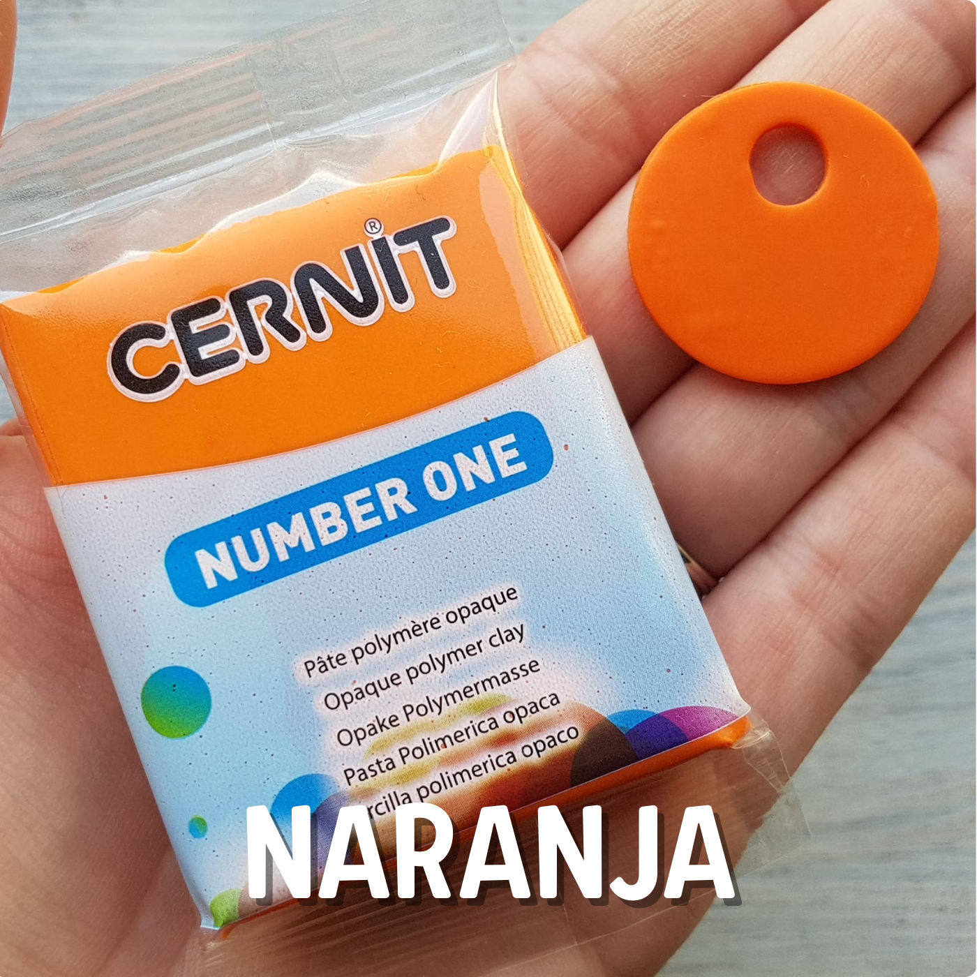 Arcilla Polimérica Number One 56g