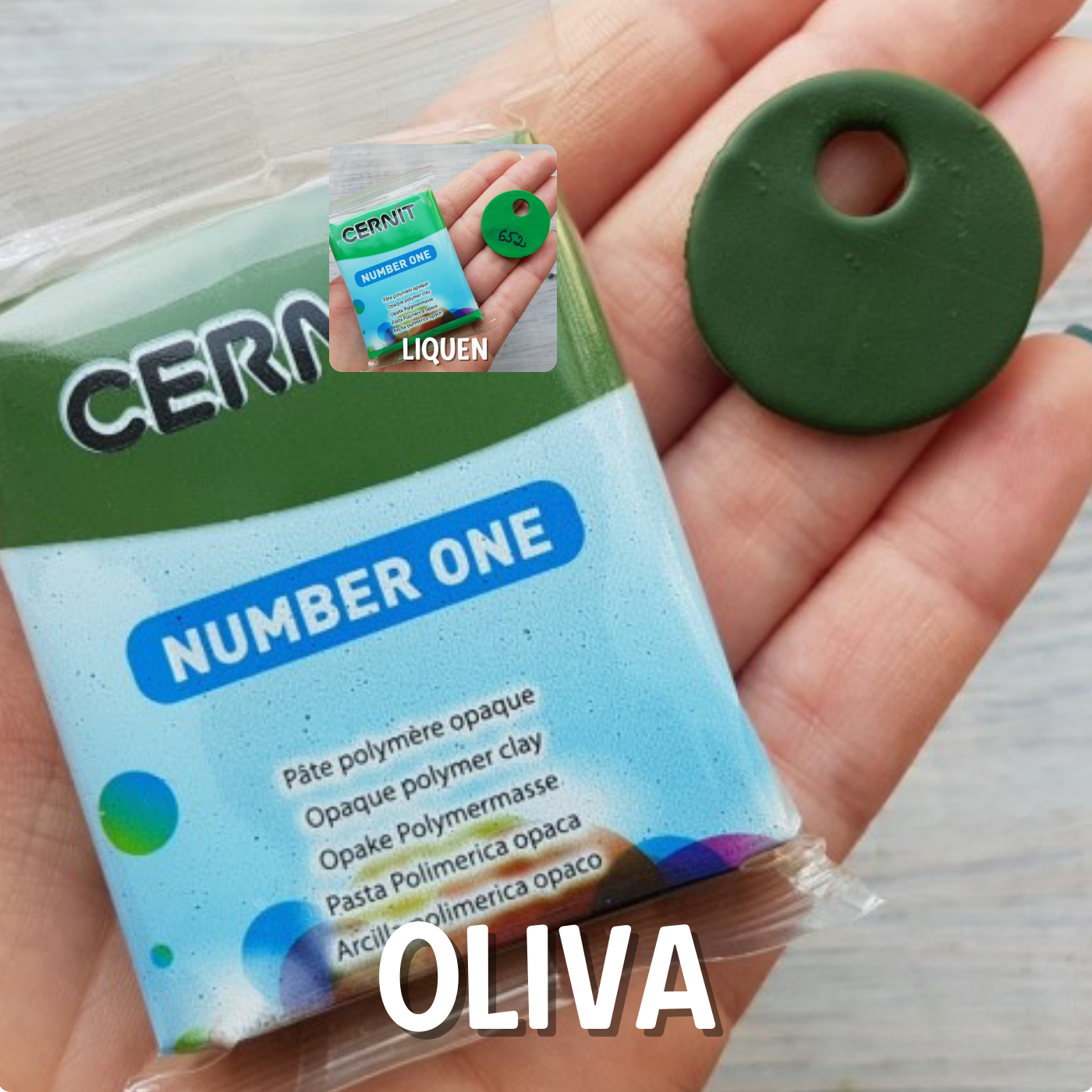 Arcilla Polimérica Number One 56g