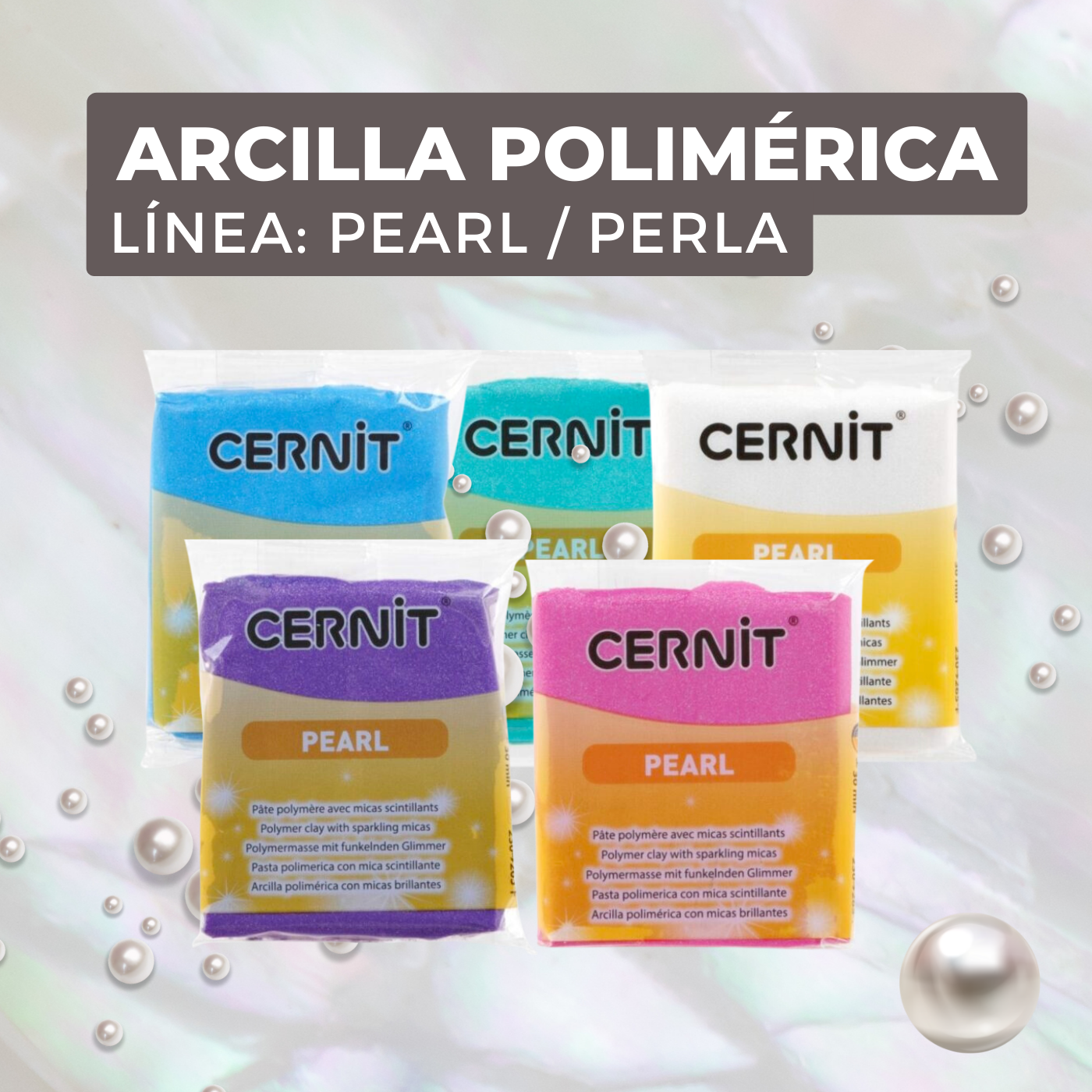 Arcilla Polimérica Pearl 56 g