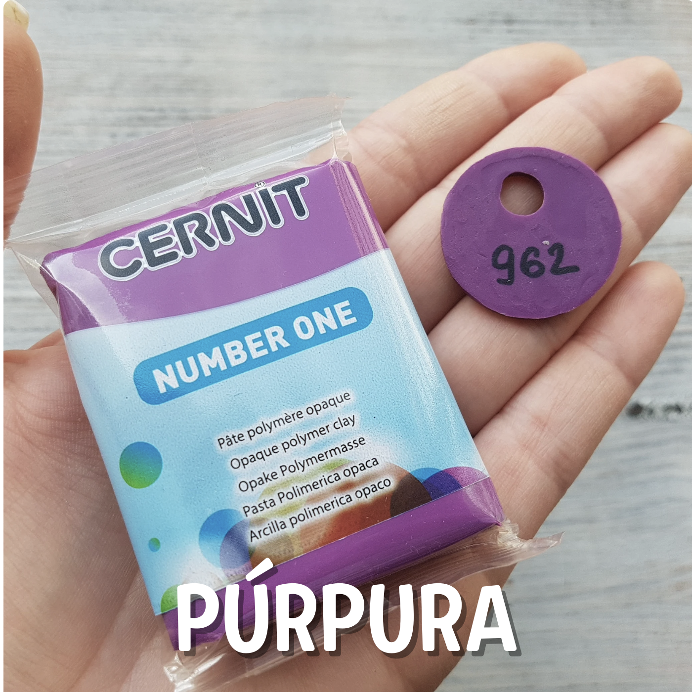 Arcilla Polimérica Number One 56g