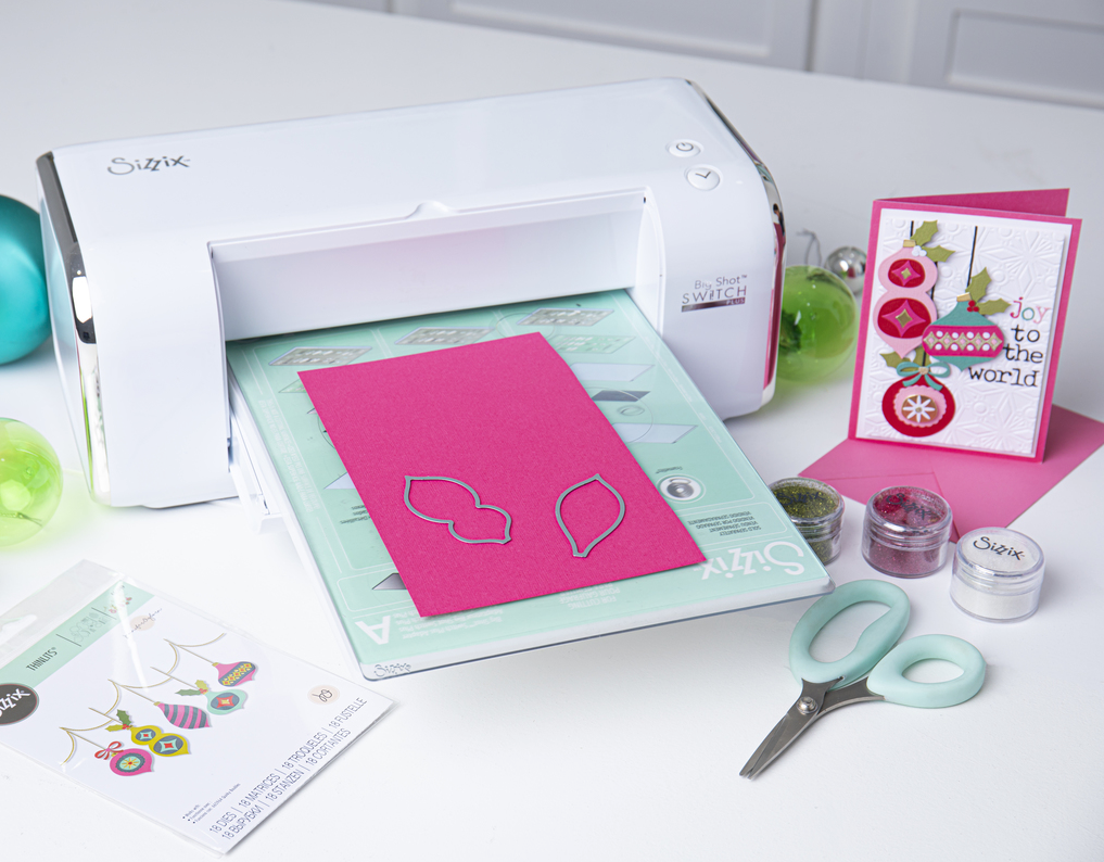 Troqueladora Big Shot Switch Plus + Kit de inicio + Troquel de regalo - Blanco