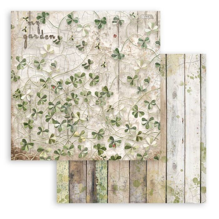 Block de cartulinas "Romantic Garden House” de 30.5x30.5 cm (vista 2)