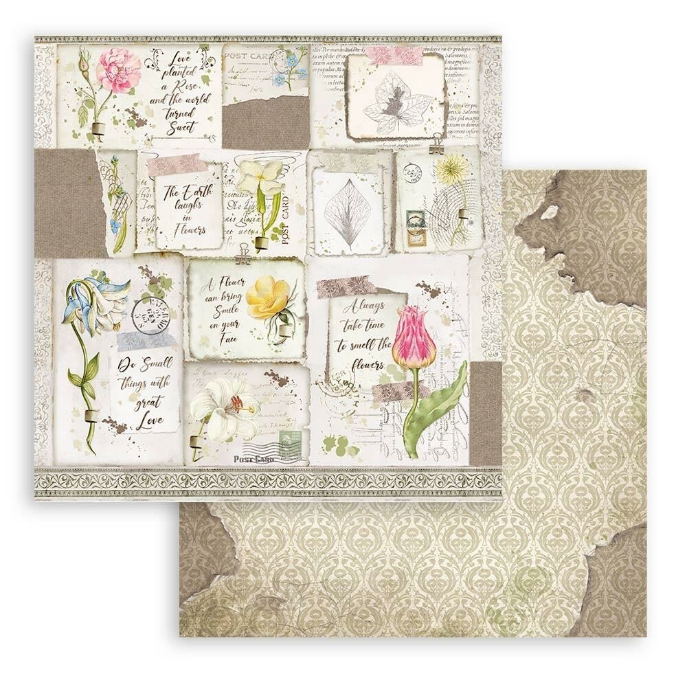Block de cartulinas "Romantic Garden House” de 30.5x30.5 cm (vista 5)