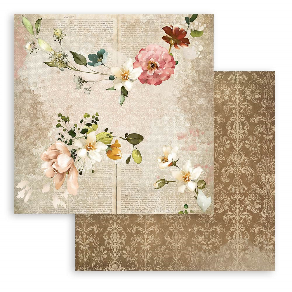 Block de cartulinas "Romantic Garden of Promises” de 30.5x30.5 cm (vista 2)