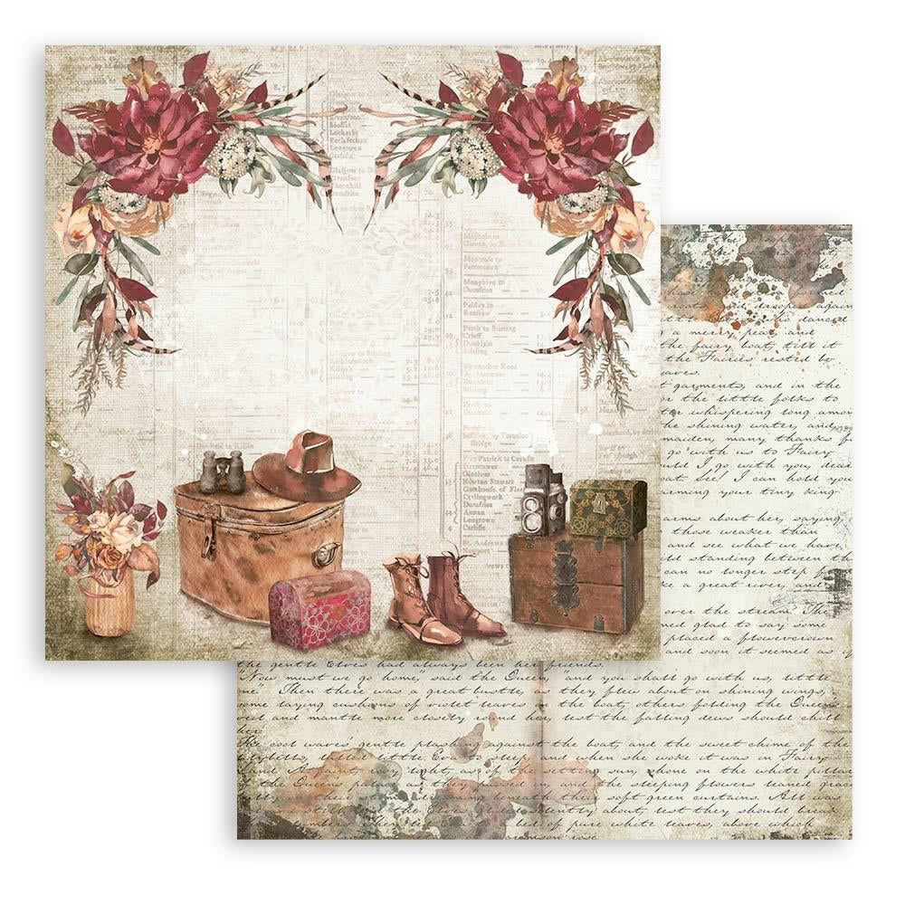 Block de cartulinas "Romantic Our Way” de 30.5x30.5 cm