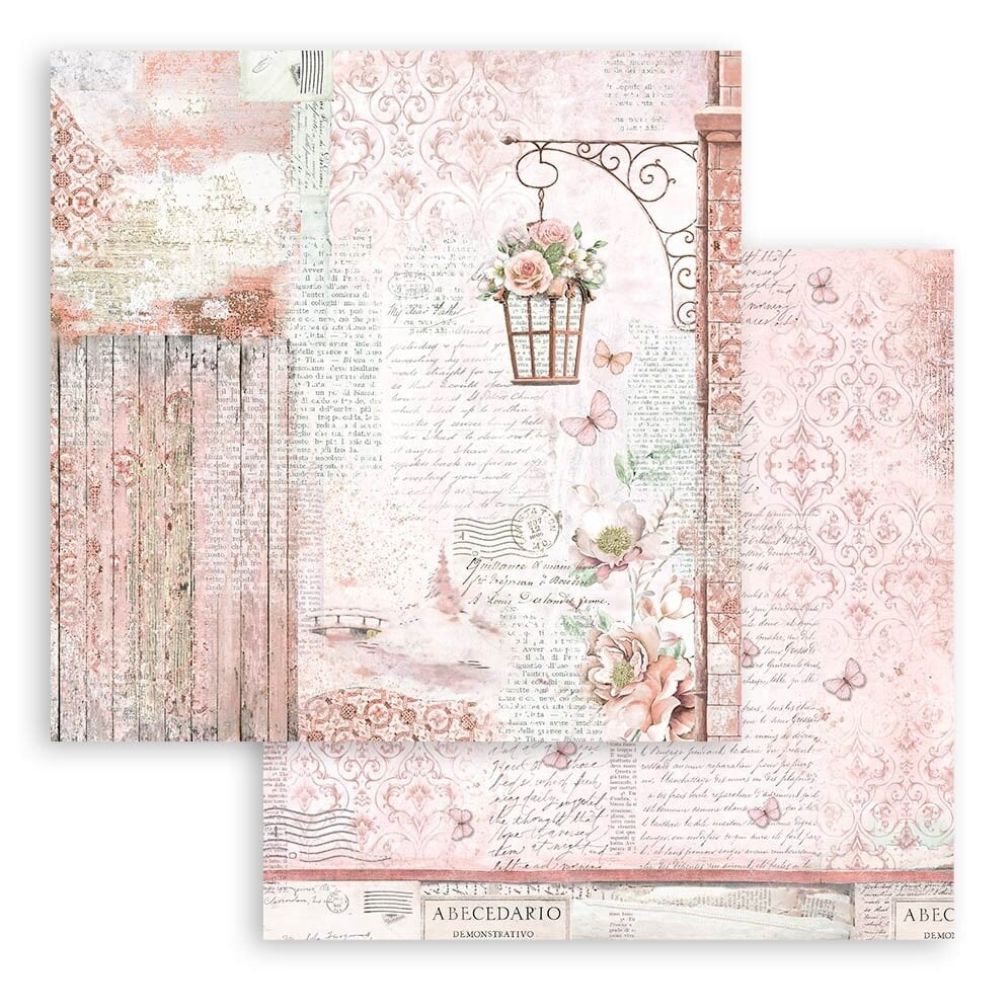 Block de cartulinas "Roseland" de 30.5x30.5cm