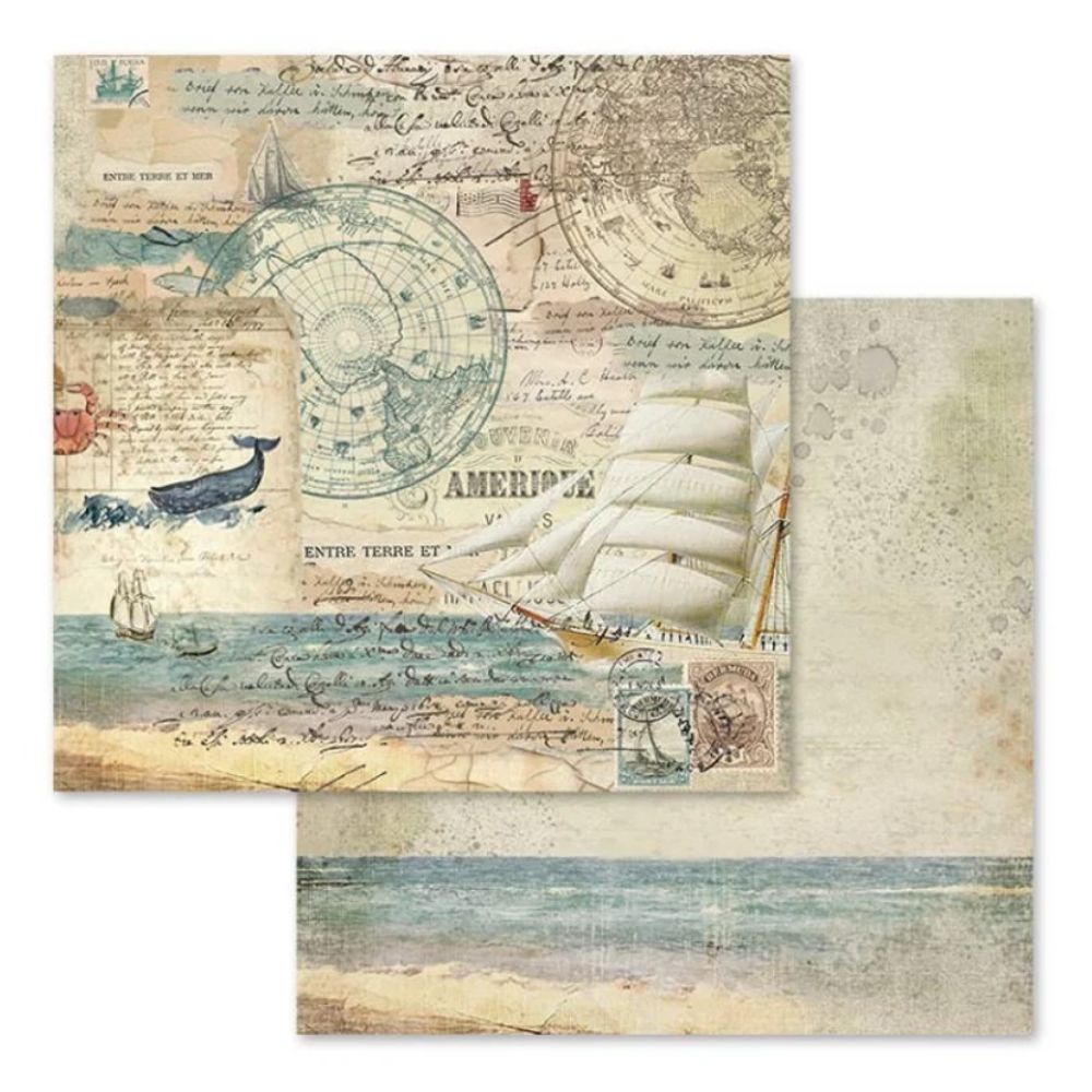 Block de cartulinas " Around The World” de 30.5x30.5 cm