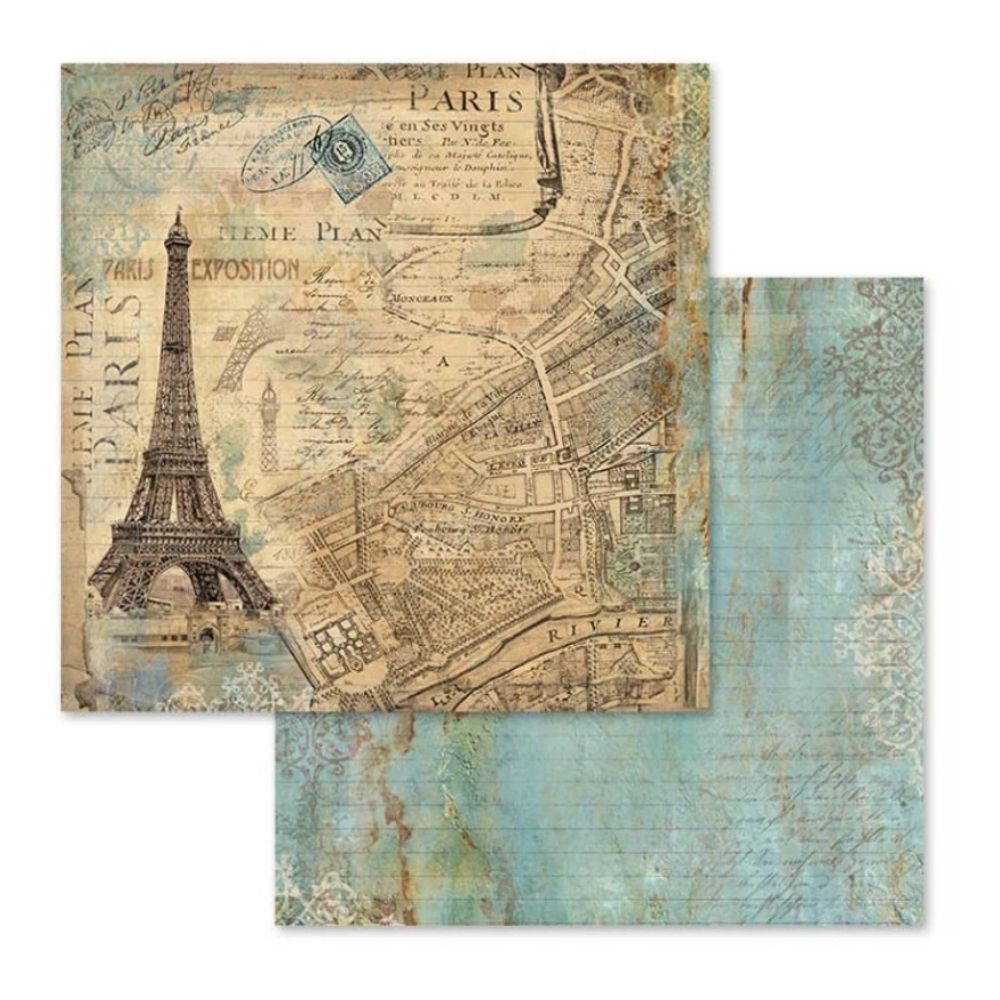 Block de cartulinas " Around The World” de 30.5x30.5 cm