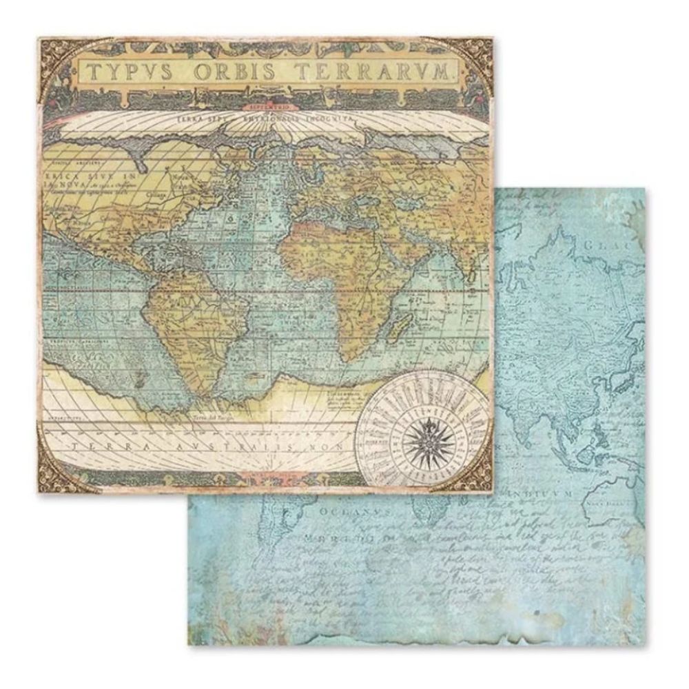 Block de cartulinas " Around The World” de 30.5x30.5 cm