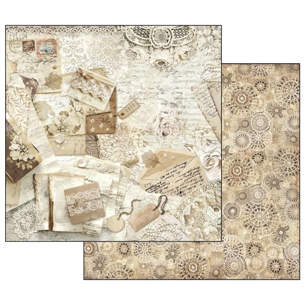 Block de cartulinas "Old Lace” de 30.5x30.5cm