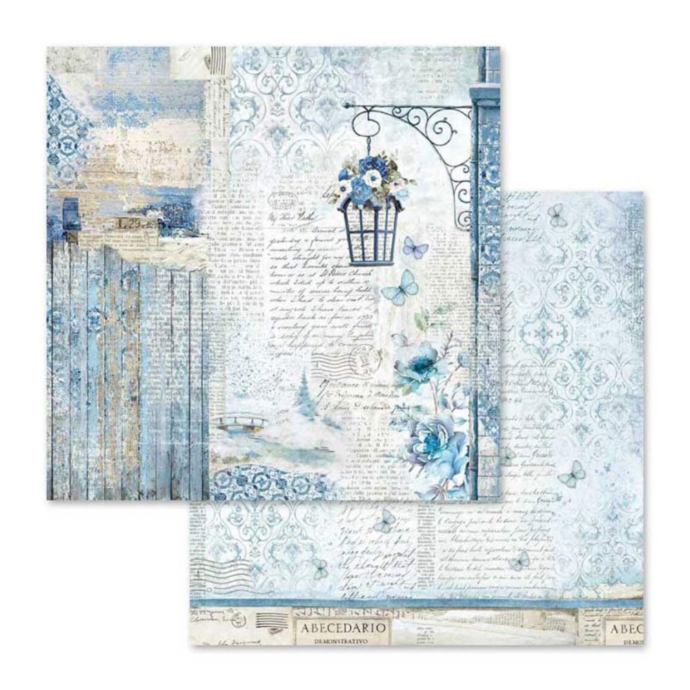 Block de cartulinas "Blue Land” de 30.5x30.5 cm