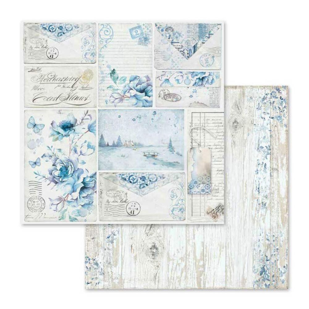 Block de cartulinas "Blue Land” de 30.5x30.5 cm