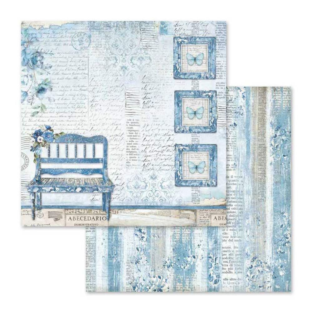 Block de cartulinas "Blue Land” de 30.5x30.5 cm