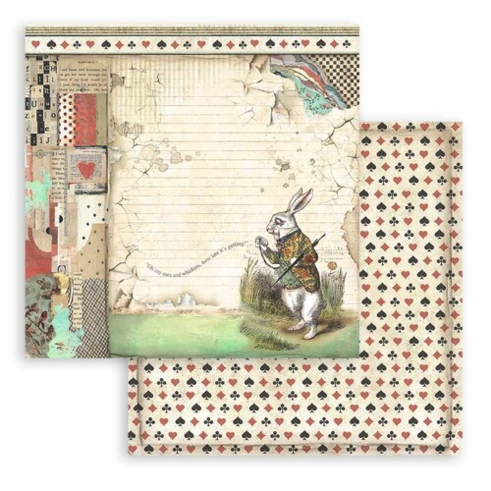 Block de cartulinas "Alice" de 30.5x30.5 cm