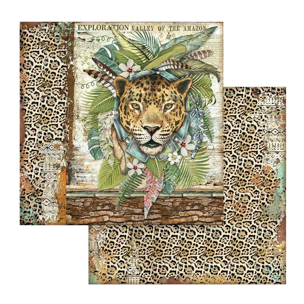 Block de cartulinas "Amazonia” de 30.5x30.5 cm