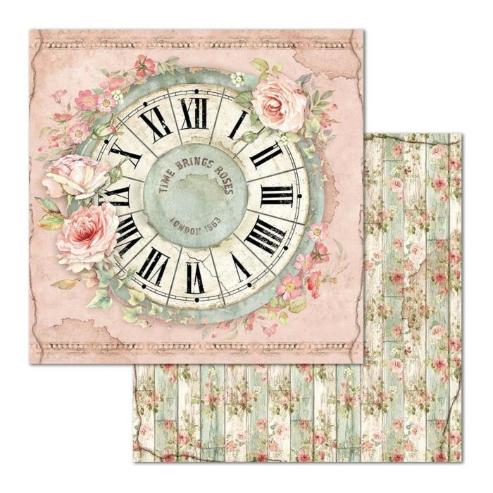 Block de cartulinas "House of Roses” de 20.3x20.3 cm