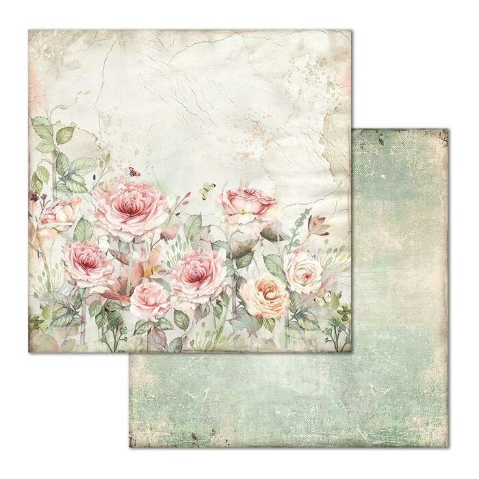 Block de cartulinas "House of Roses” de 20.3x20.3 cm