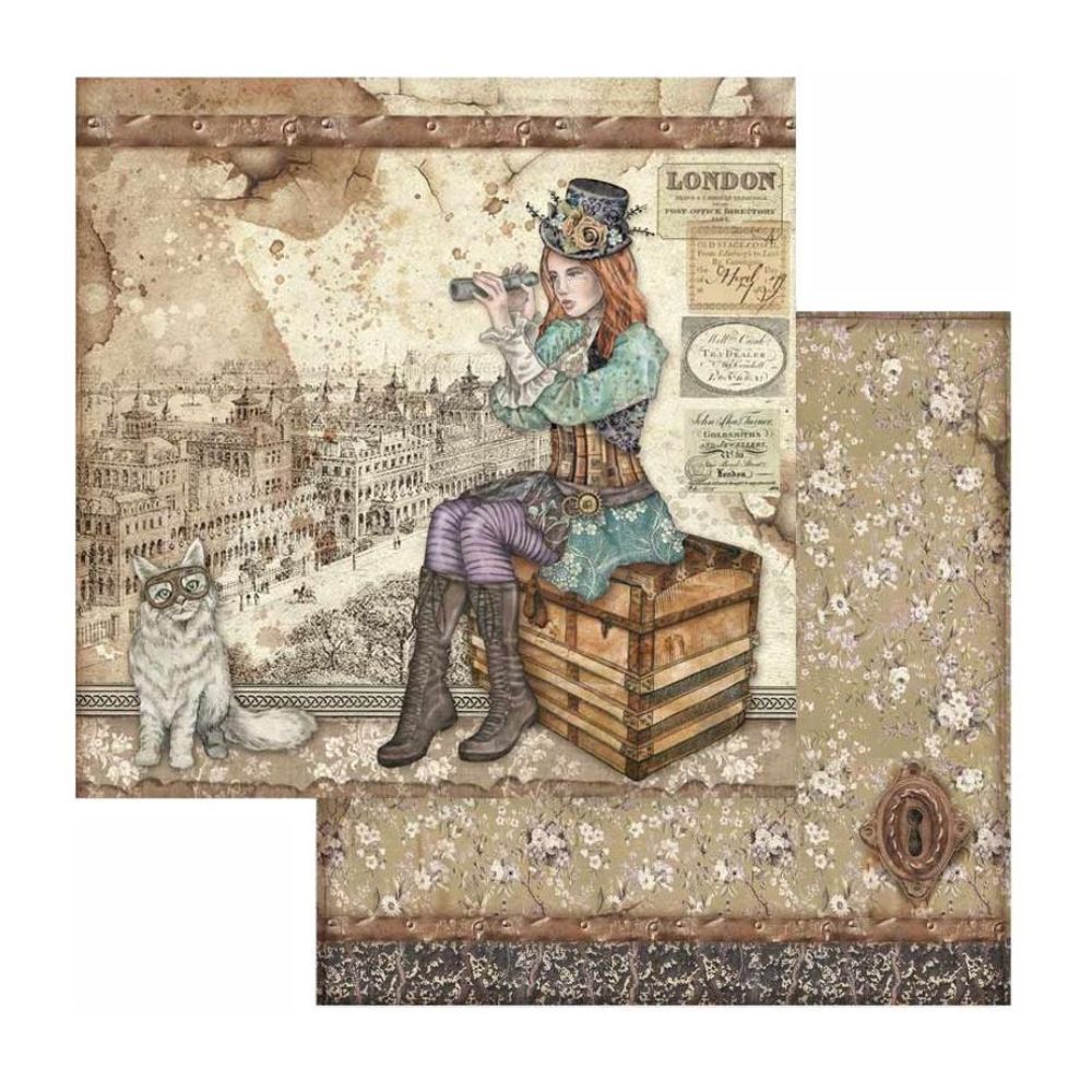 Block de cartulinas "Lady Vagabond” de 20.3x20.3 cm (vista 3)