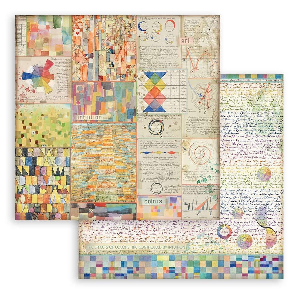 Block de cartulinas "Bauhaus” de 20.3x20.3 cm