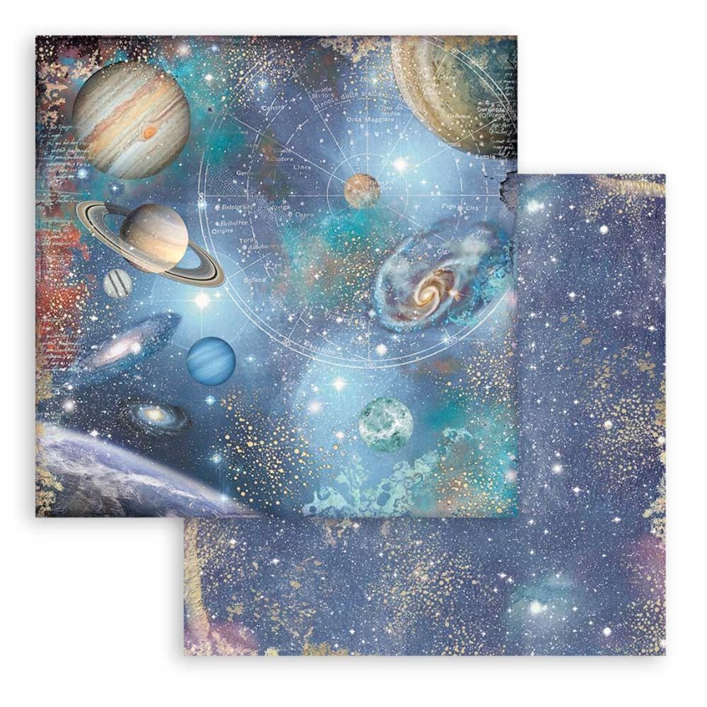 Block de cartulinas "Fondos Cosmos Infinity” de 20.3x20.3 cm (vista 2)