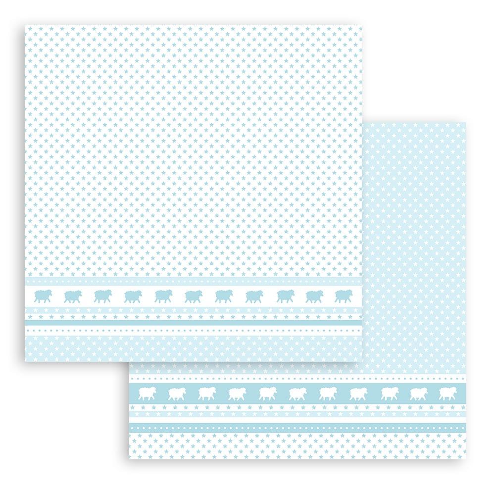 Block de cartulinas ''Fondos Babydream Blue - Niño" de 30.5x30.5cm