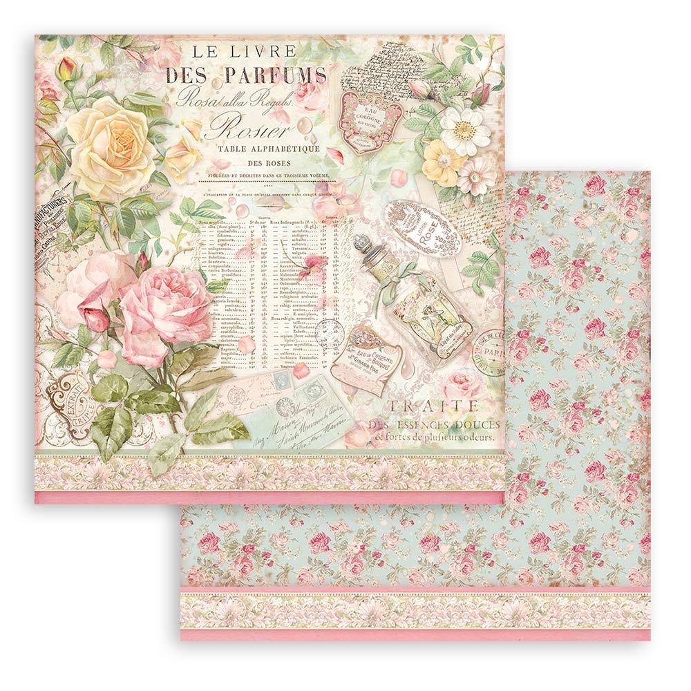 Block de cartulinas ''Rose Parfum'' 30.5x30.5cm (vista 5)