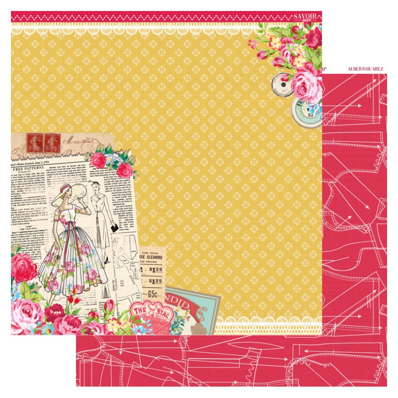 Block de Cartulinas Savoir Faire 30.5x30.5cm (vista 8)