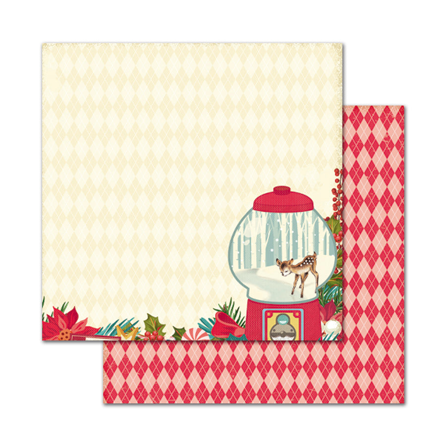 Pack de Cartulinas Merry Little Christmas 30.5x30.5cm