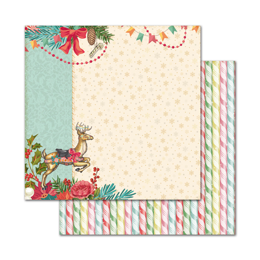 Pack de Cartulinas Merry Little Christmas 30.5x30.5cm