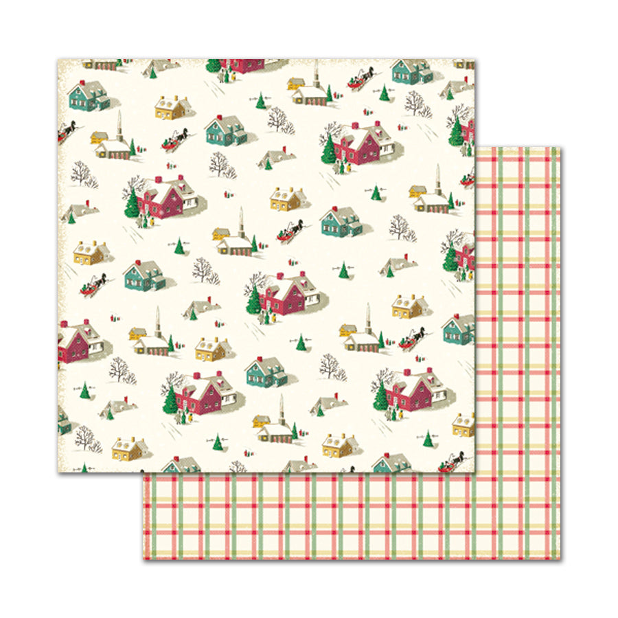 Pack de Cartulinas Merry Little Christmas 30.5x30.5cm (vista 5)