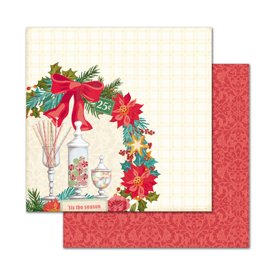 Pack de Cartulinas Merry Little Christmas 30.5x30.5cm