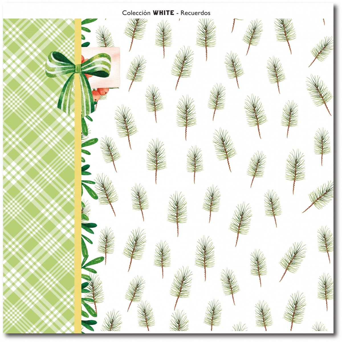 Pack de Cartulinas White - Navidad 30.5x30.5cm (vista 7)