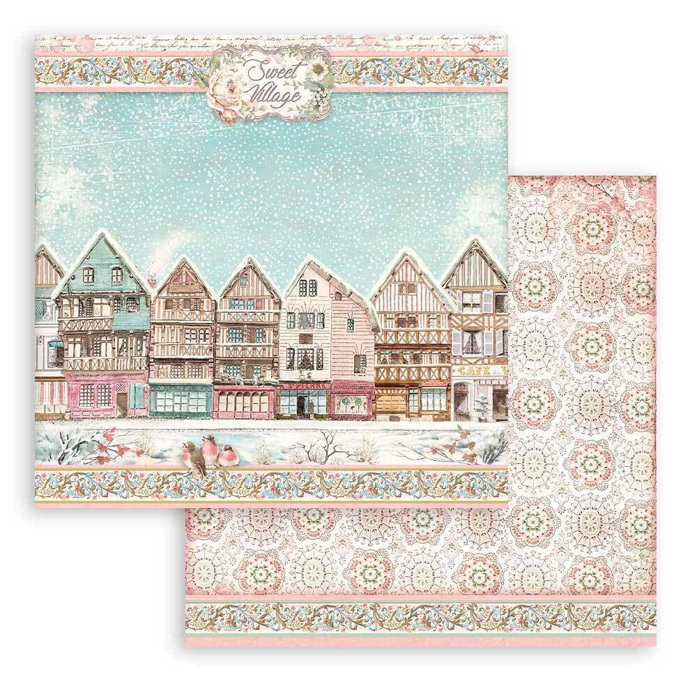 Block de cartulinas "Sweet Winter” de 20.3x20.3 cm (vista 2)