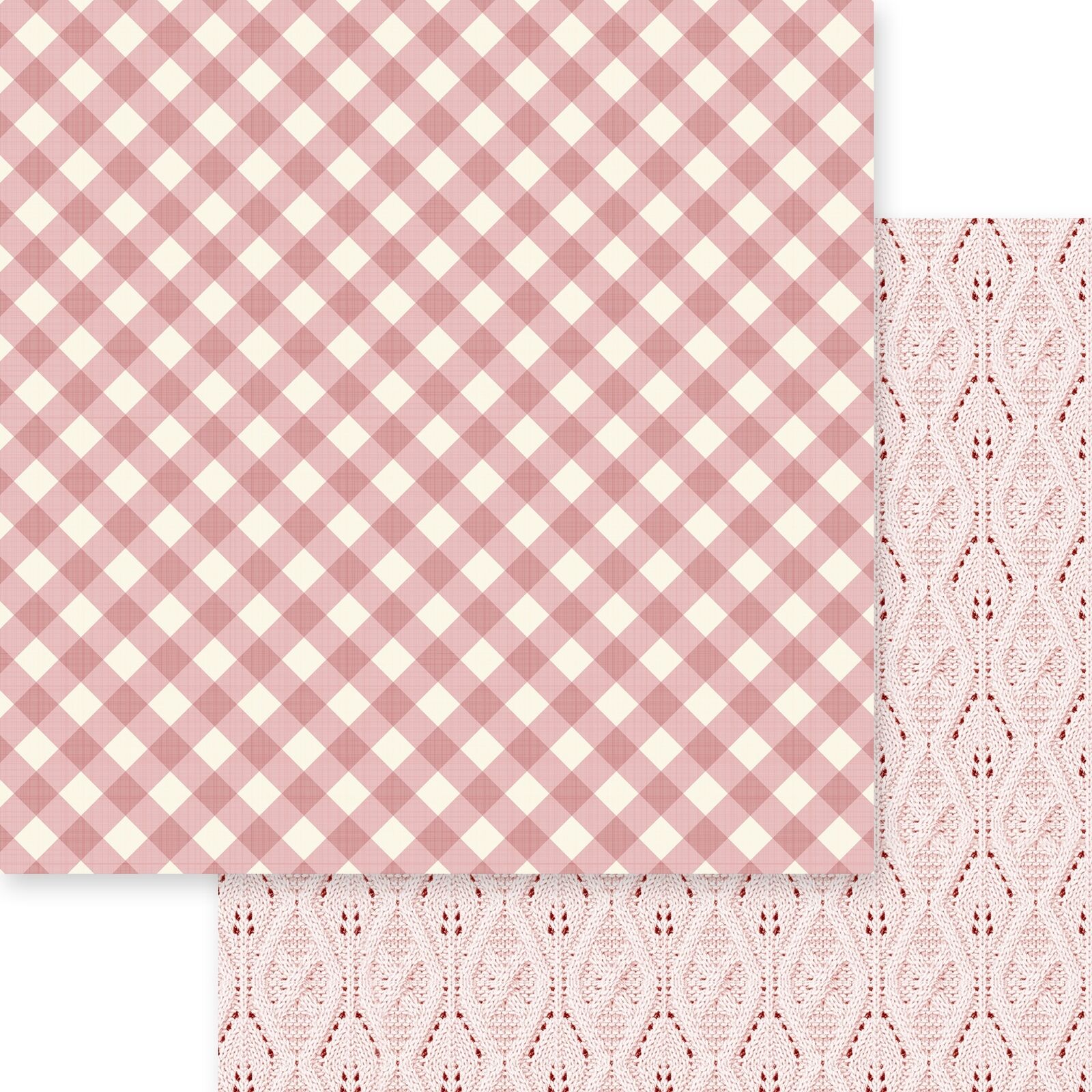 Pack de Cartulinas Gingham Love 30.5 x 30.5cm