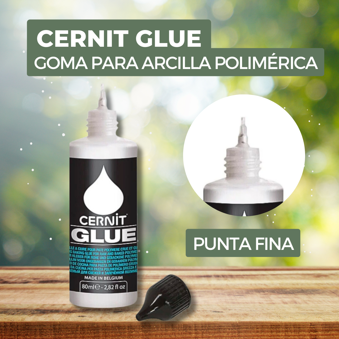 Pegamento para arcilla polimérica 80ml