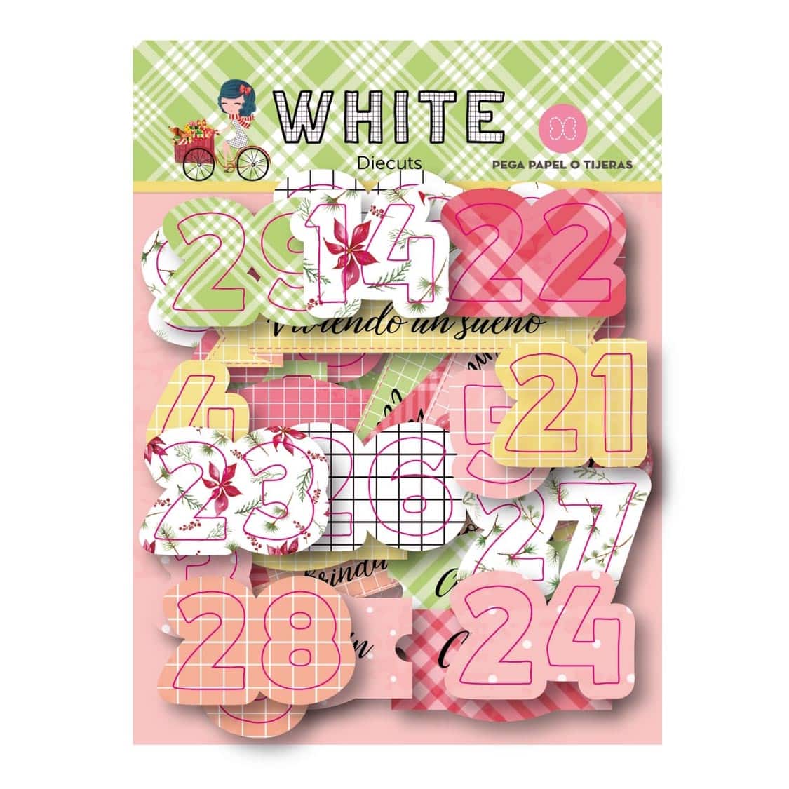Die Cuts White - Navidad