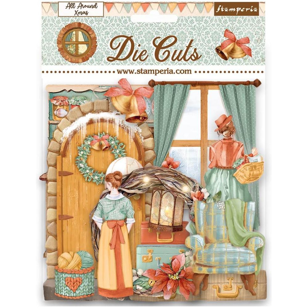 Die Cuts Romantic All Around Xmas - Navidad