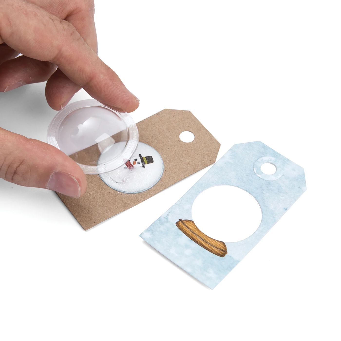 Domos Dimensionales Tim Holtz Círculos 3.81cm - 12 piezas