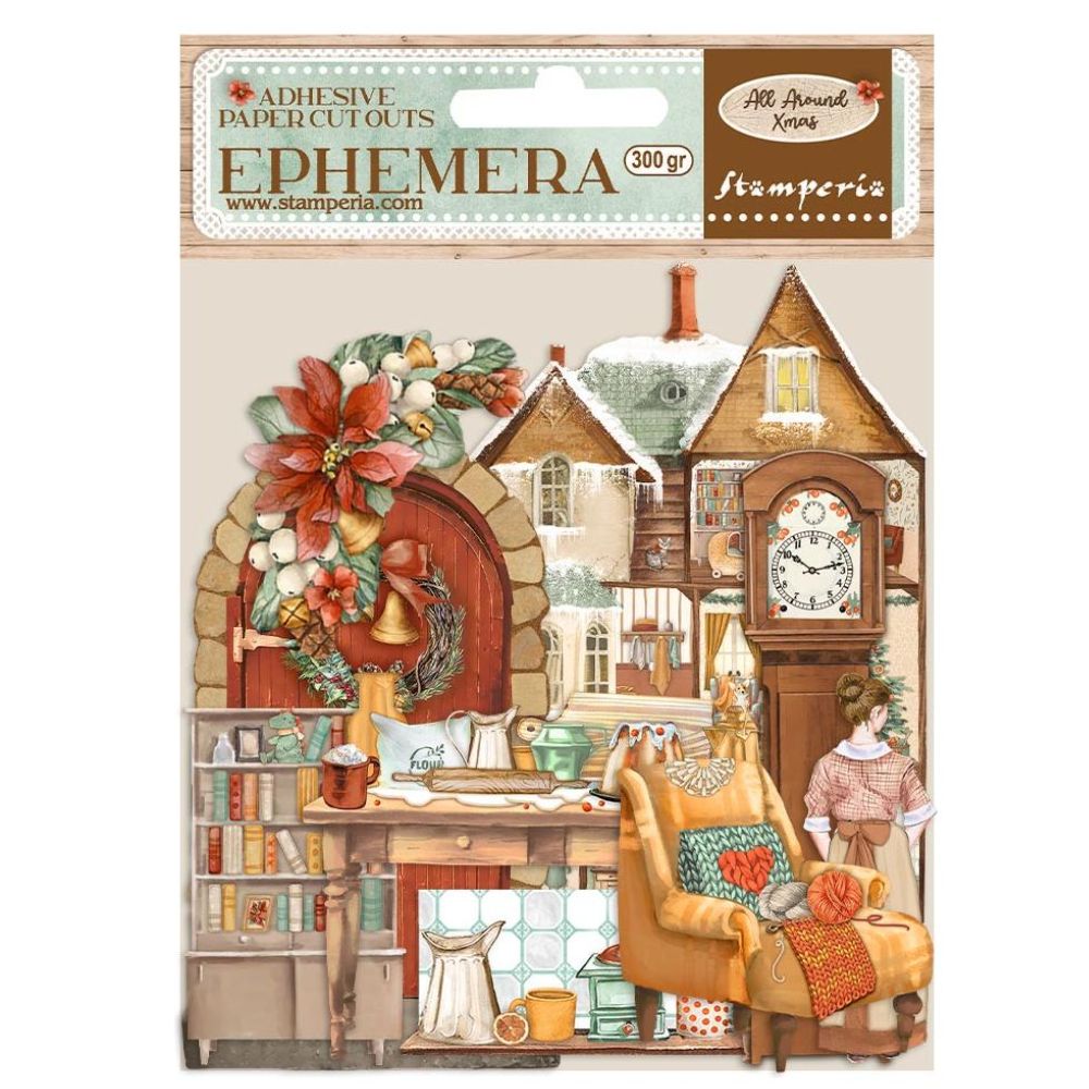 Ephemera Romantic All Around Xmas - Navidad
