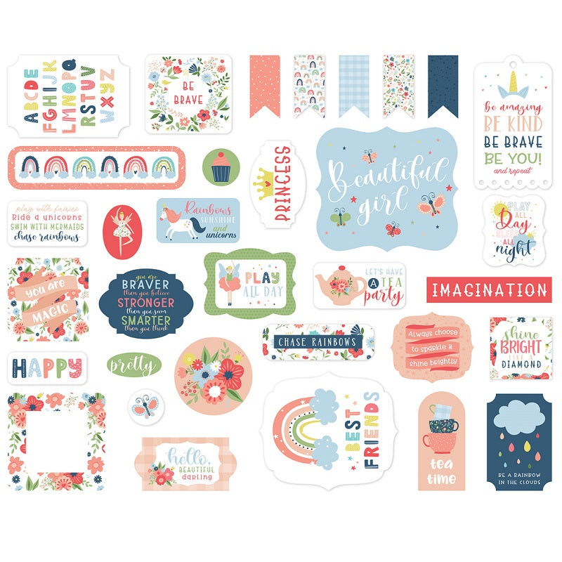Ephemera Little Dreamer Girl (vista 2)
