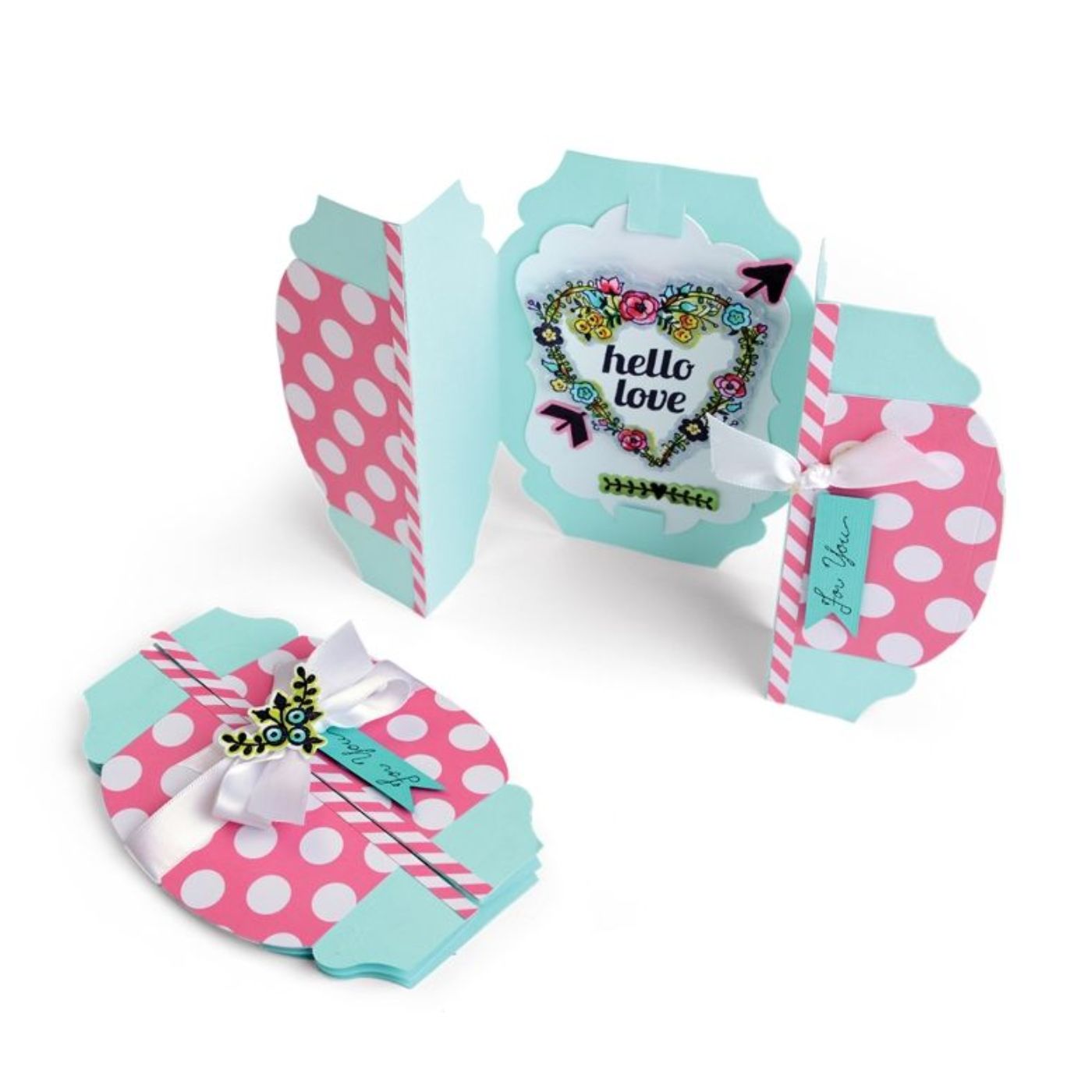 Troquel Framelits con sellos Hola Amor