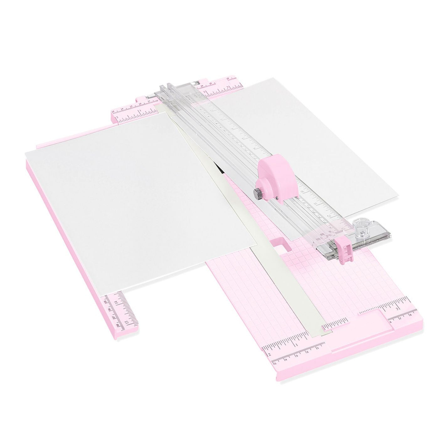 Guillotina Rotatoria Rosada 33cm